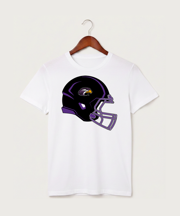 Montevideo High School Football (Boys) - White T-Shirt - Full Front