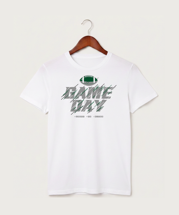 Sleepy Eye United Football (Boys) - White T-Shirt - Full Front