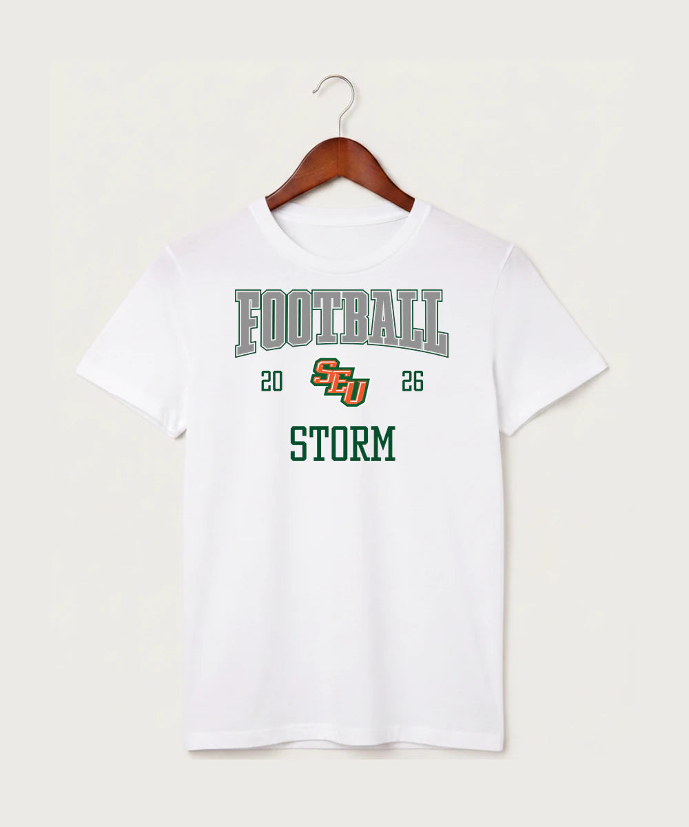 Sleepy Eye United Football (Boys) - White T-Shirt - Full Front