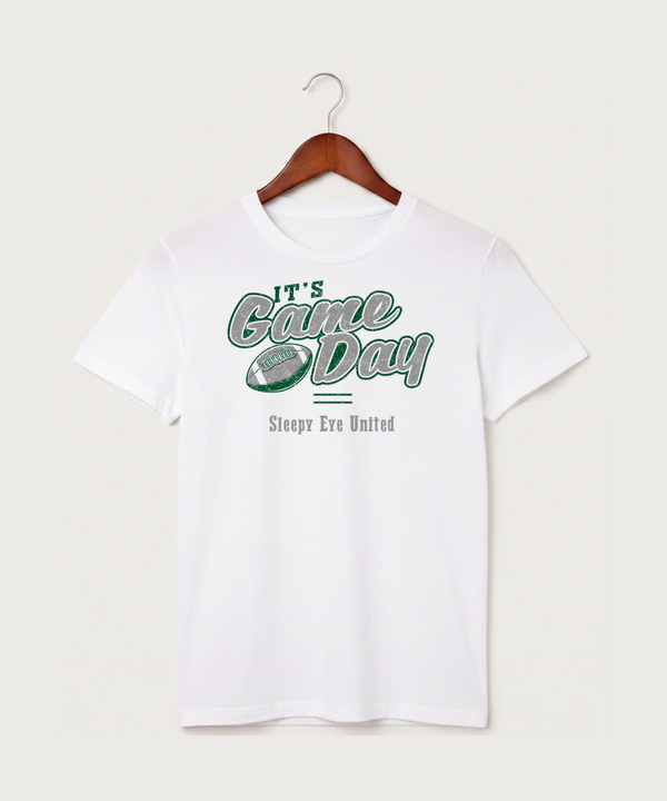 Sleepy Eye United Football (Boys) - White T-Shirt - Full Front