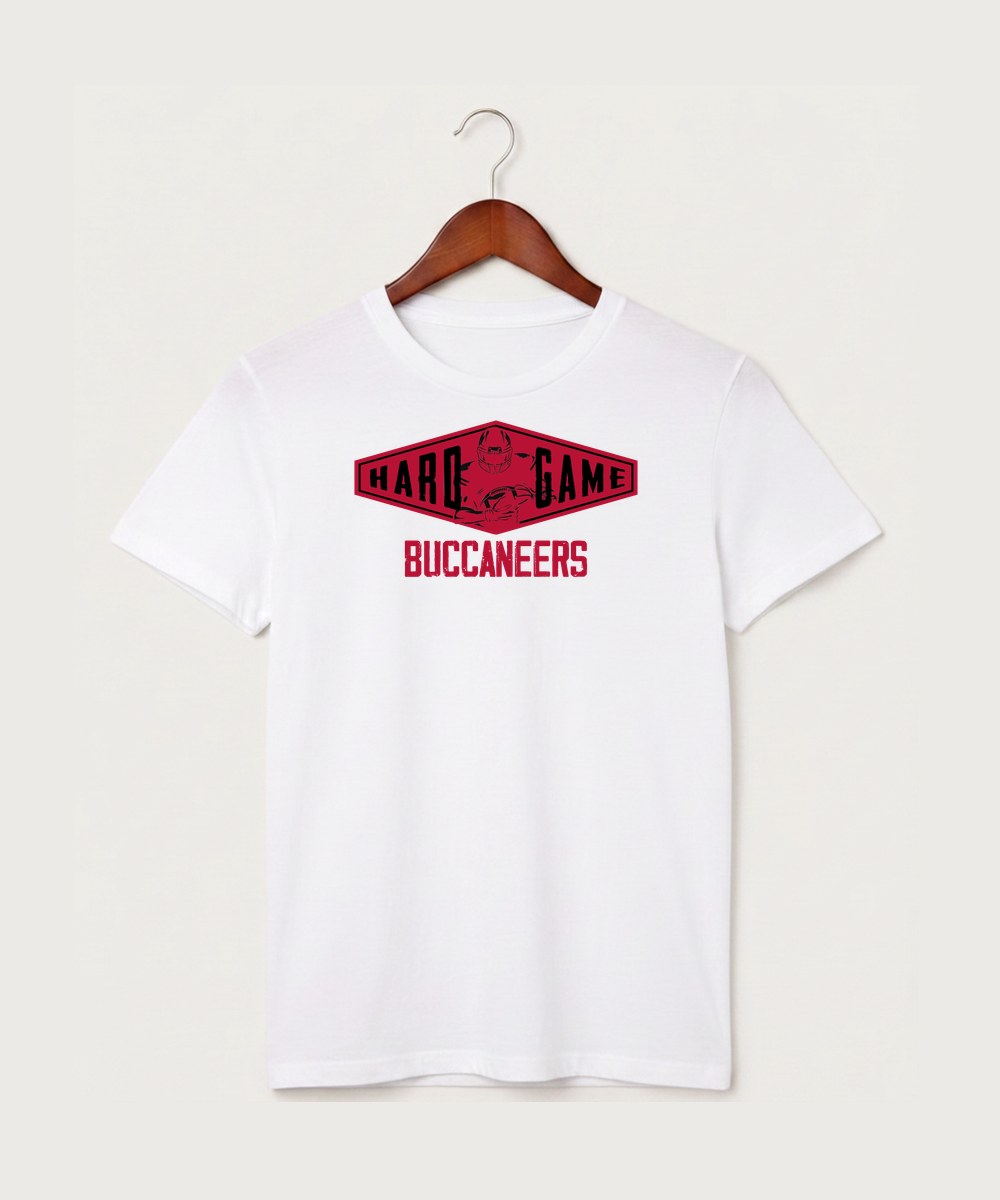 Border West Football (Boys) - White T-Shirt - Full Front