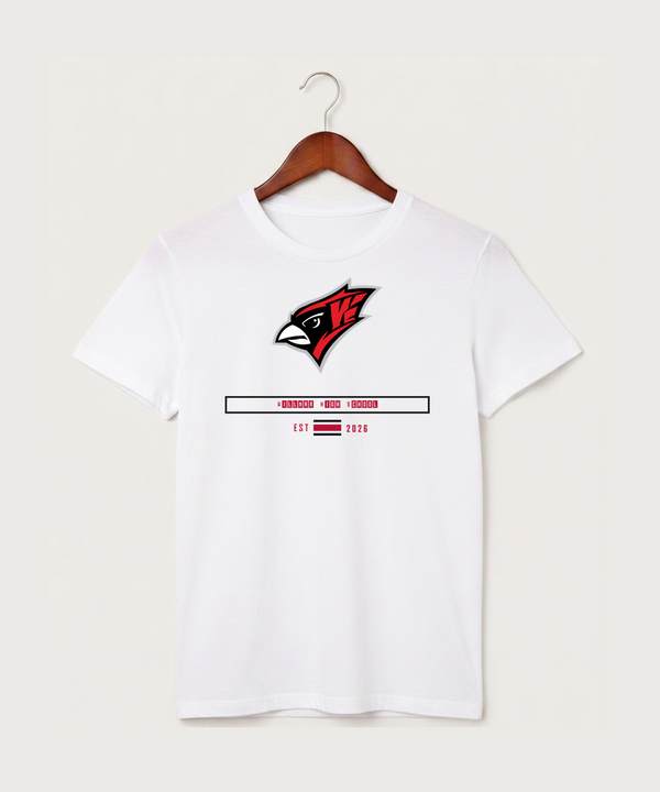Willmar High School Athletics - White T-Shirt - Full Front
