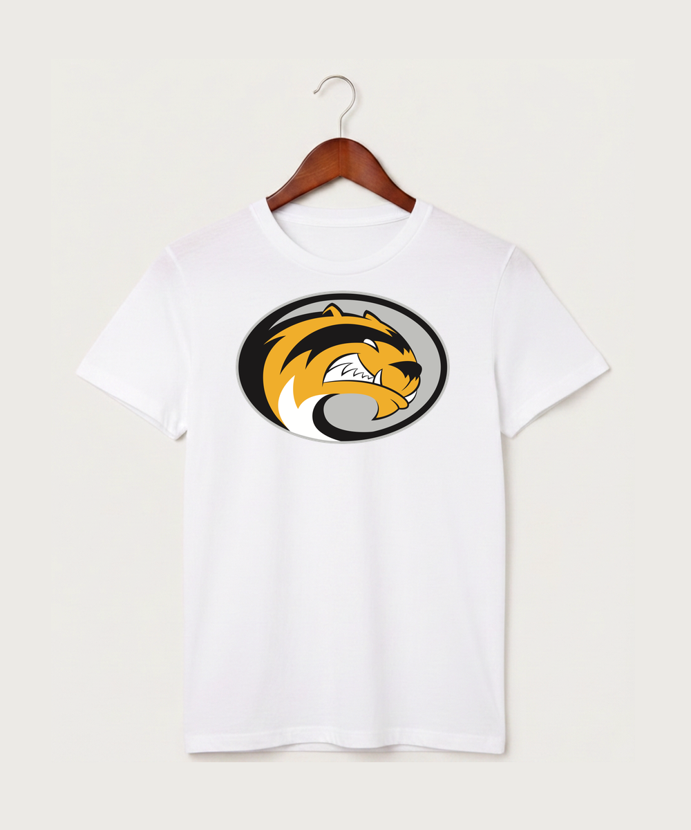 Sibley East High School Football (Boys) - White T-Shirt - Full Front