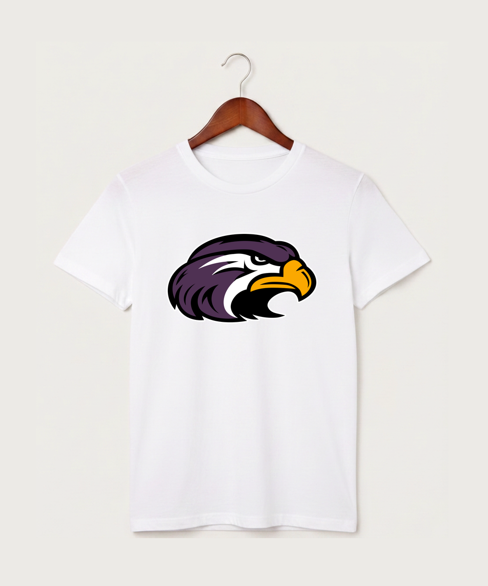 Montevideo High School Football (Boys) - White T-Shirt - Full Front