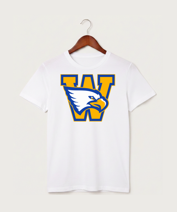 Windom Area High School Football (Boys) - White T-Shirt - Full Front
