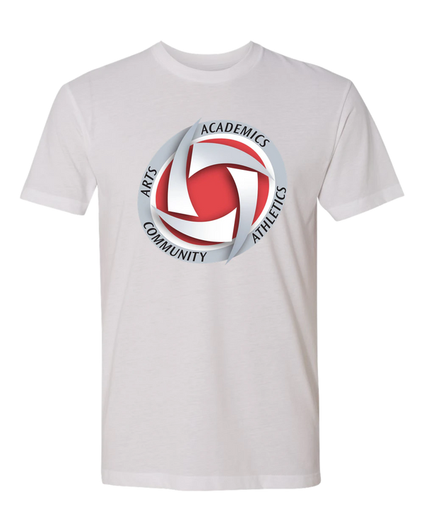 Houston Volleyball - White T-Shirt - Full Front