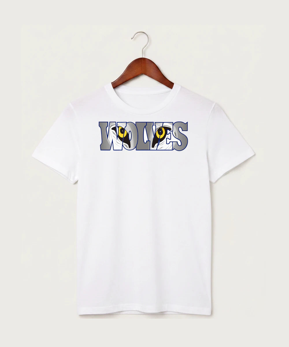 Walker Hackensack Akeley Volleyball (Girls) - White T-Shirt - Full Front