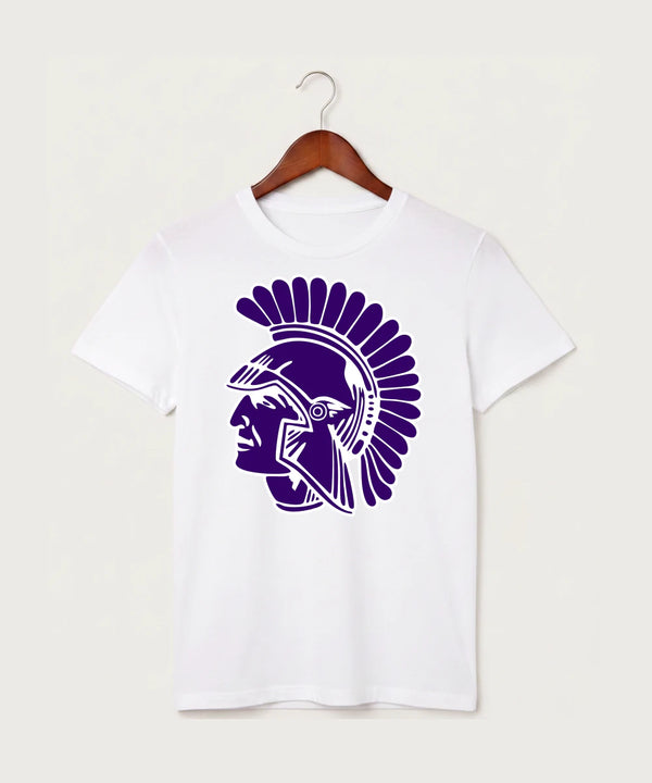 Barnesville High School Football (Boys) - White T-Shirt - Full Front