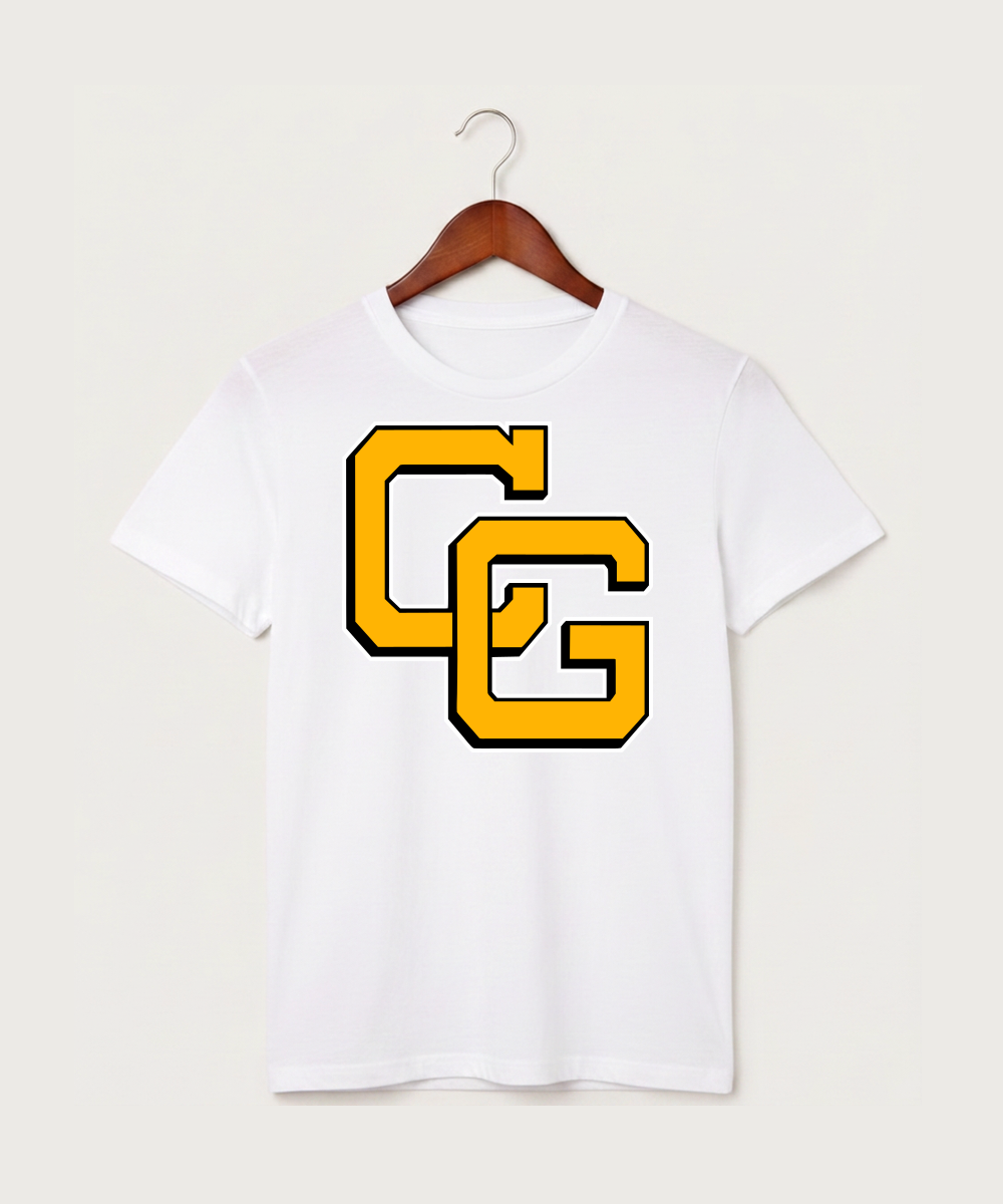 Clearbrook Gonvick High School Football (Boys) - White T-Shirt - Full Front
