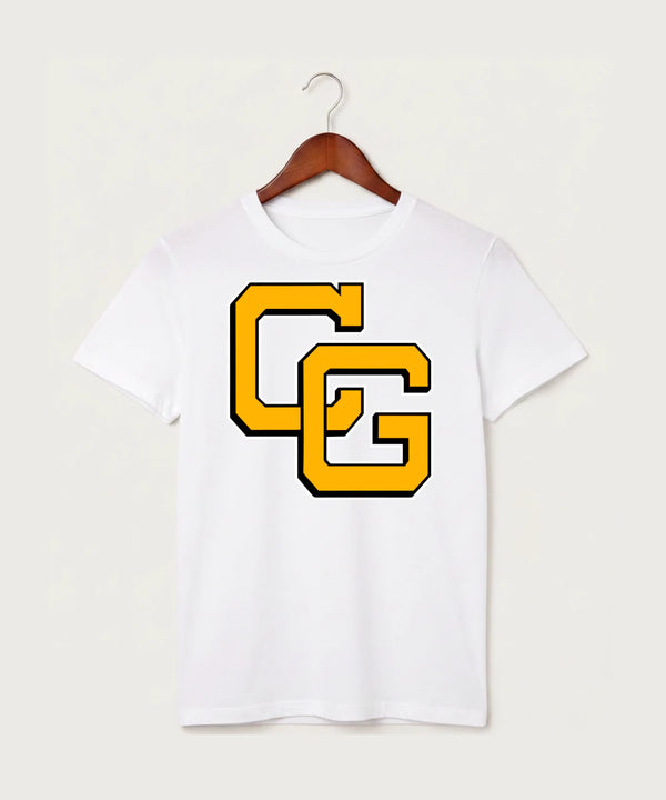 Clearbrook Gonvick High School Football (Boys) - White T-Shirt - Full Front