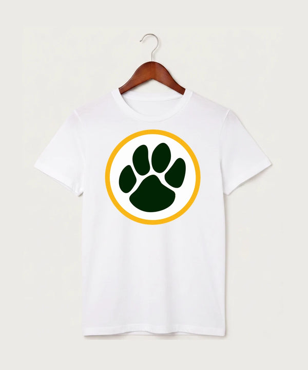 Ashwaubenon High School Football (Boys) (Sandbox) - White T-Shirt - Full Front