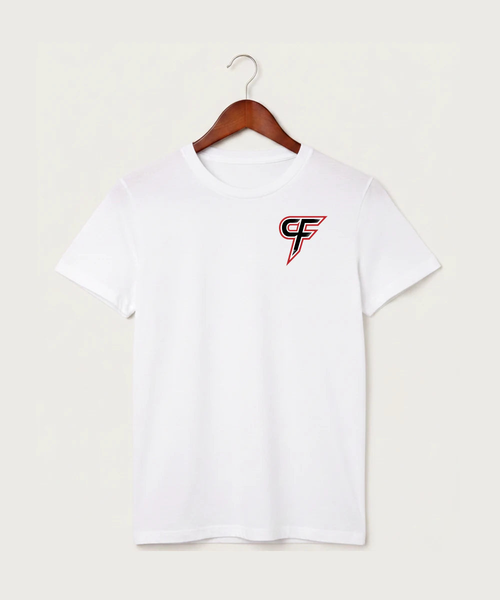 Cannon Falls High School Volleyball (Girls) - White T-Shirt - Left Chest