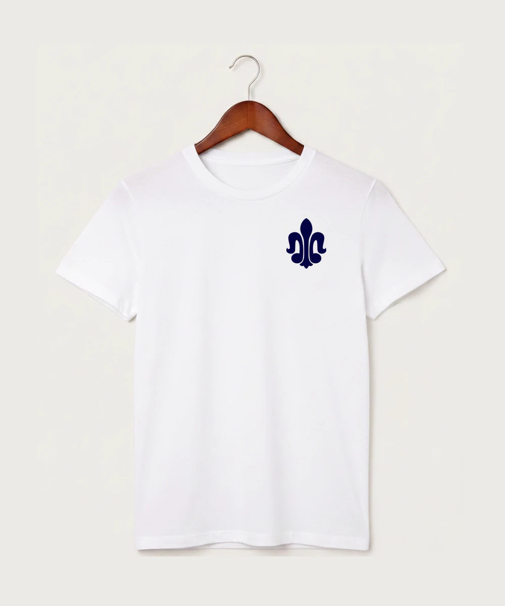 Saint Peter High School Athletics - White T-Shirt - Left Chest