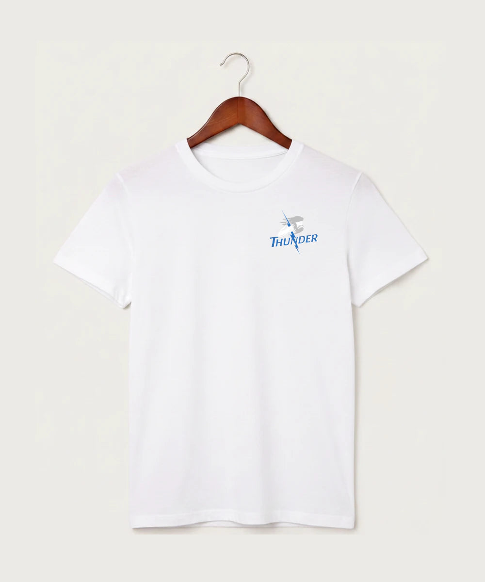 Long Prairie Grey Eagle High School Volleyball (Girls) - White T-Shirt - Left Chest