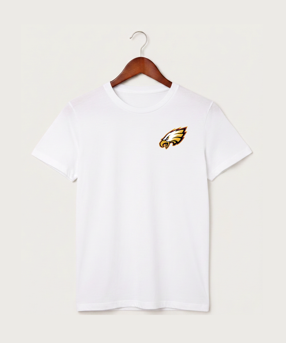Dover-Eyota High School Football (Boys) - White T-Shirt - Left Chest