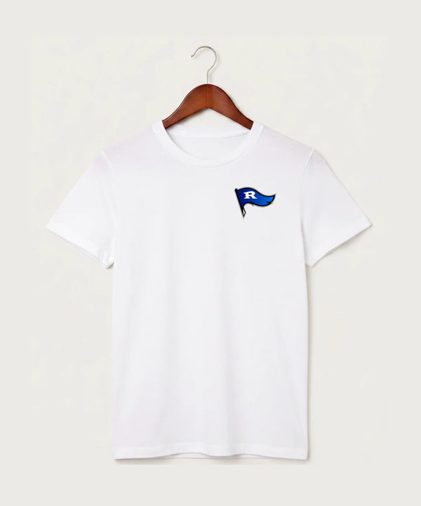 Red Lake County Central Football (Boys) - White T-Shirt - Left Chest