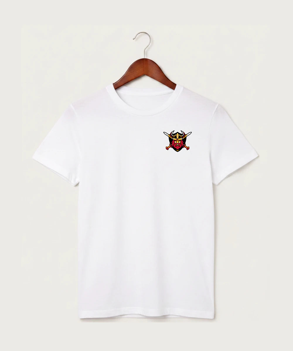 Mille Lacs High School Football (Boys) - White T-Shirt - Left Chest