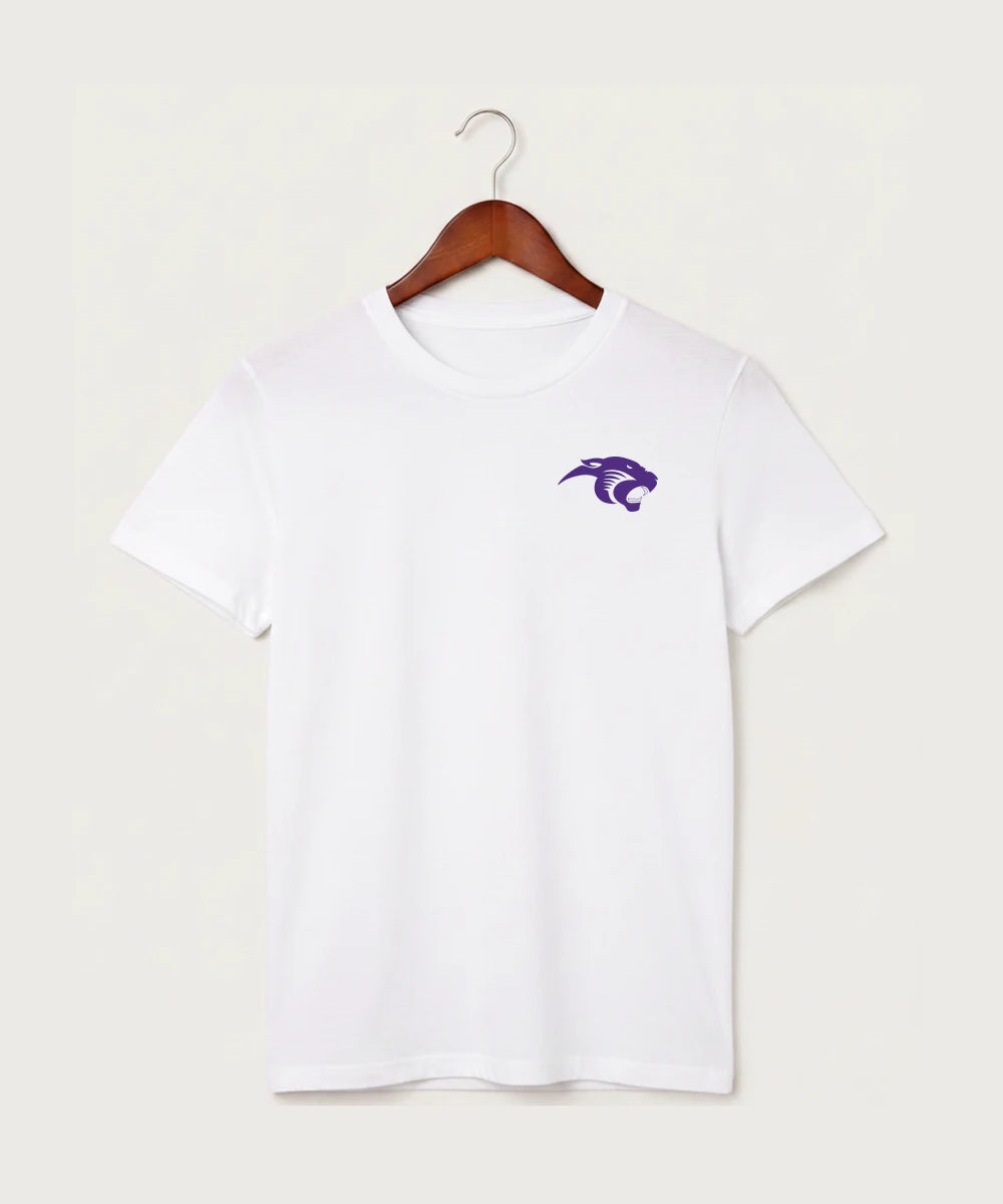 Glencoe Silver Lake High School Athletics - White T-Shirt - Left Chest