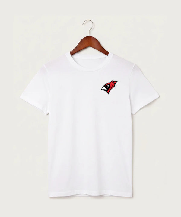 Willmar High School Athletics - White T-Shirt - Left Chest