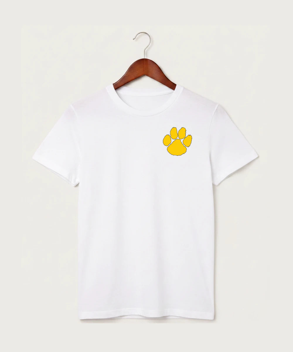 Plainview Elgin Millville H S Volleyball (Girls) - White T-Shirt - Left Chest