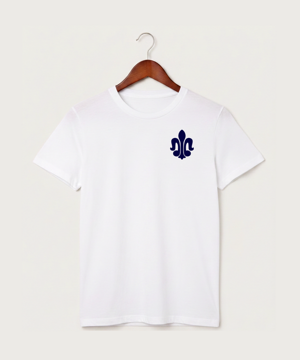Saint Peter High School Athletics - White T-Shirt - Left Chest