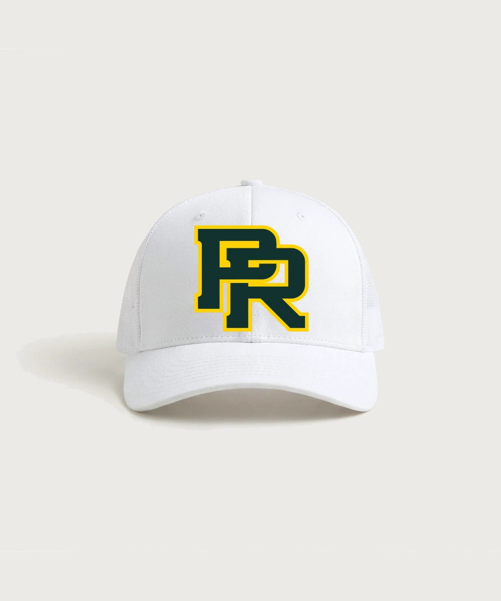 Proctor High School Football (Boys) - White/ White Sport-Tek Club Trucker Cap STC46