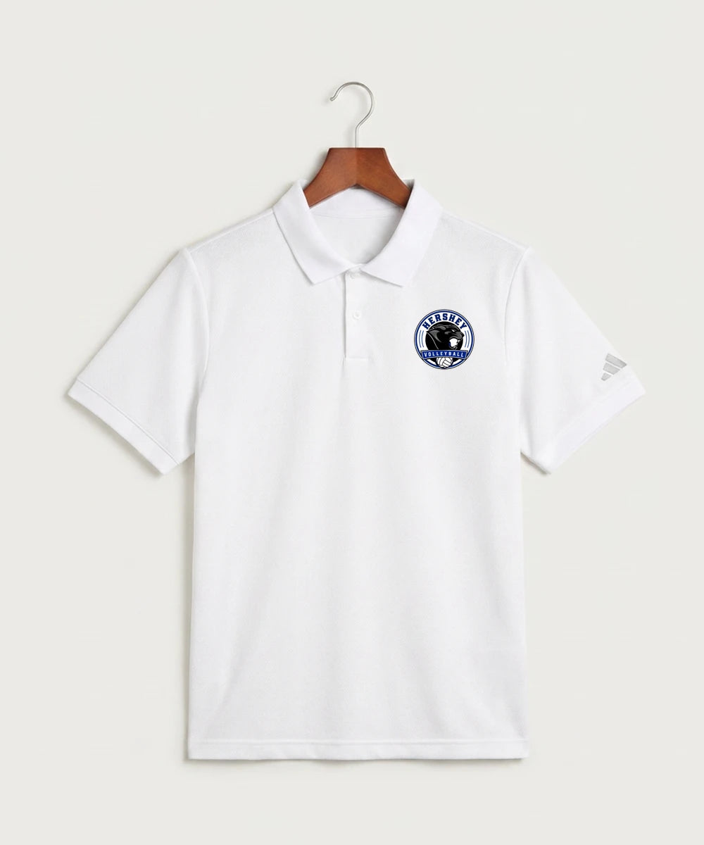 Hershey High School Volleyball Team Store - White Polo - Left Chest