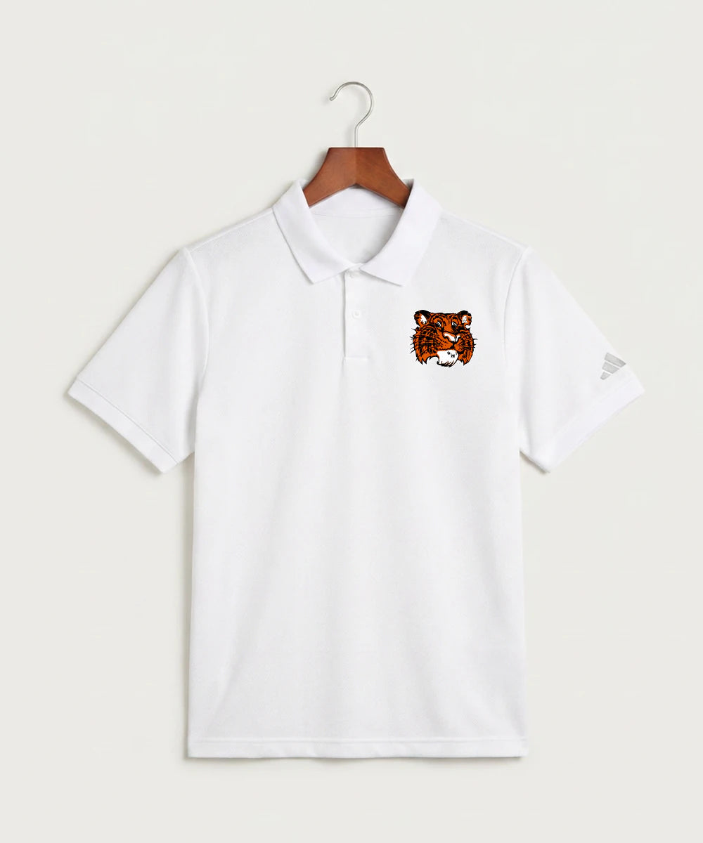 Browerville Public High School Athletics Coed - White Polo - Left Chest
