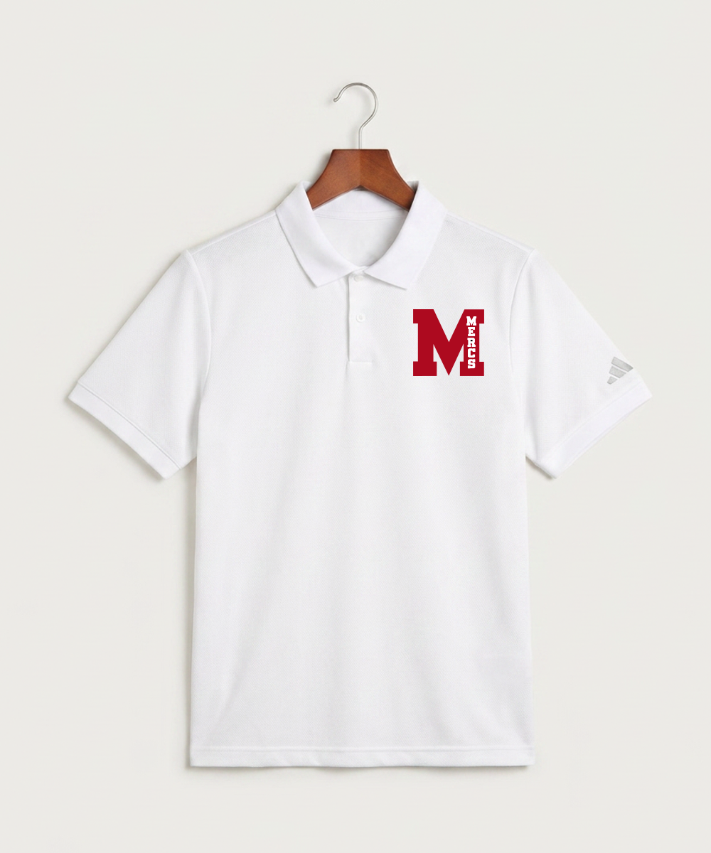 Mcgregor High School Volleyball (Girls) - White Polo - Left Chest