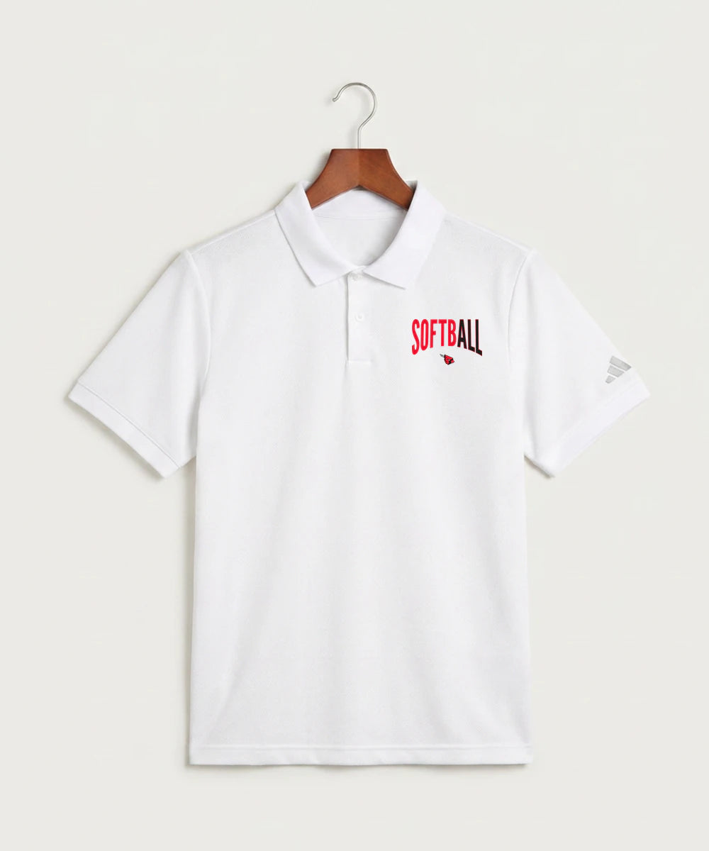 Forreston Softball - White Polo - Left Chest