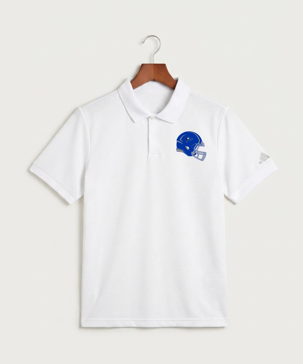 Red Lake County Central Football (Boys) - White Polo - Left Chest
