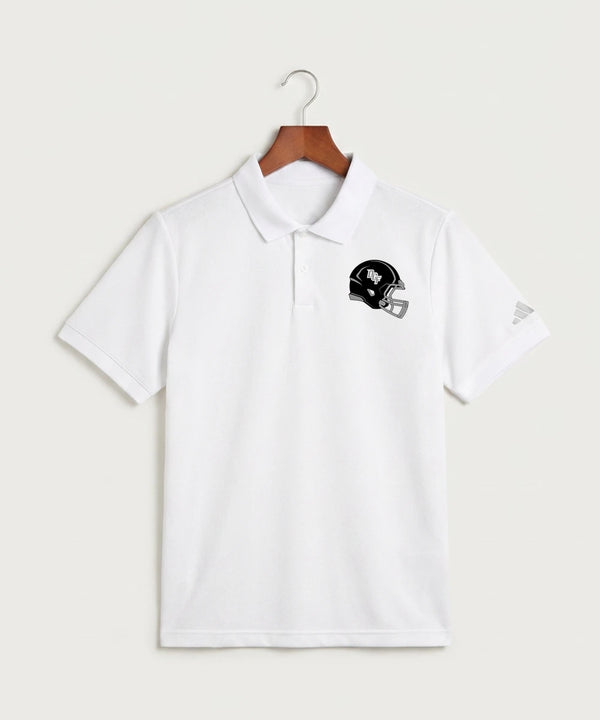 DGF High School Football (Boys) - White Polo - Left Chest