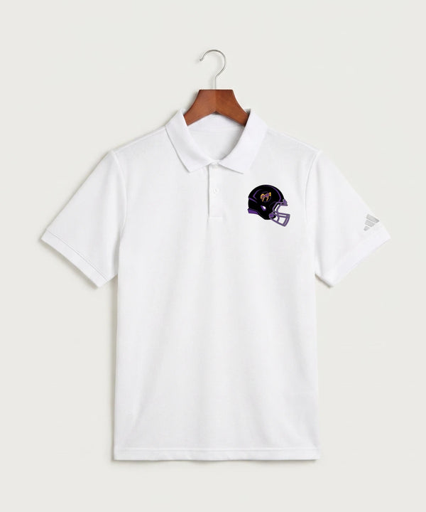 International Falls High School Football (Boys) - White Polo - Left Chest