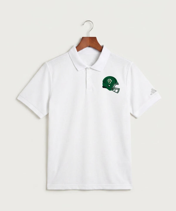 Roseau High School Football (Boys) - White Polo - Left Chest