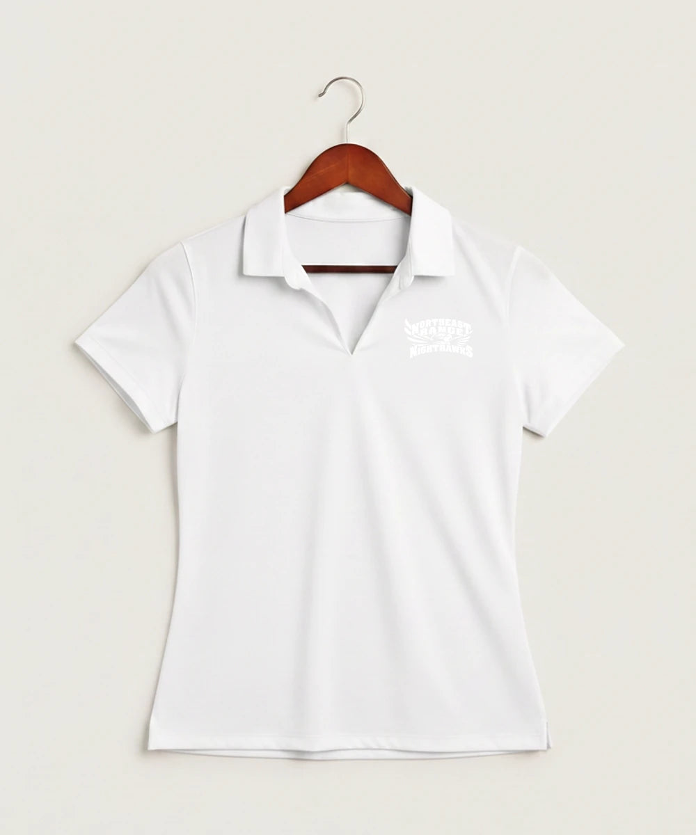 Northeast Range High School Volleyball (Girls) - White Polo - Left Chest