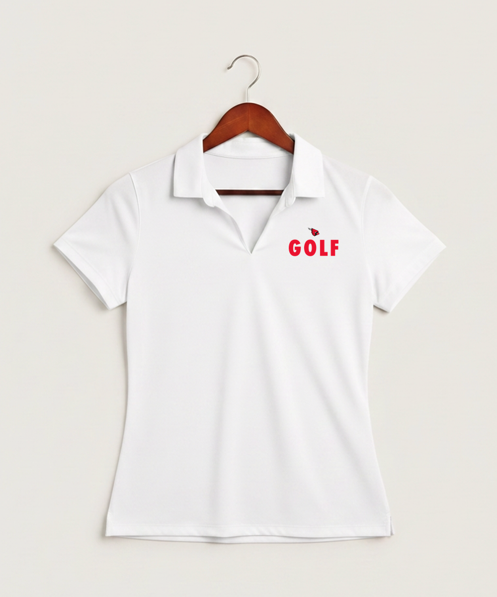 Forreston Golf - White Polo - Left Chest
