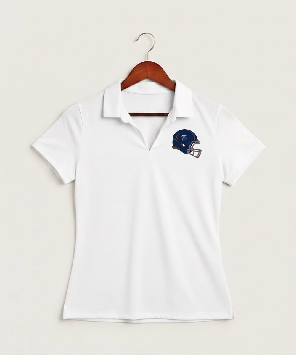 Bemidji High School Football (Boys) - White Polo - Left Chest