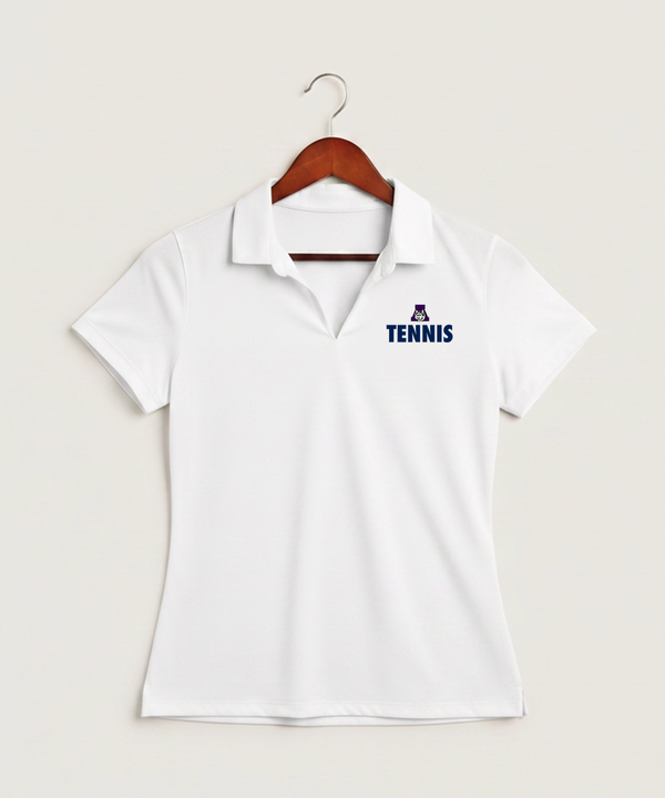 Albany High School Tennis (Boys) - White Polo - Left Chest