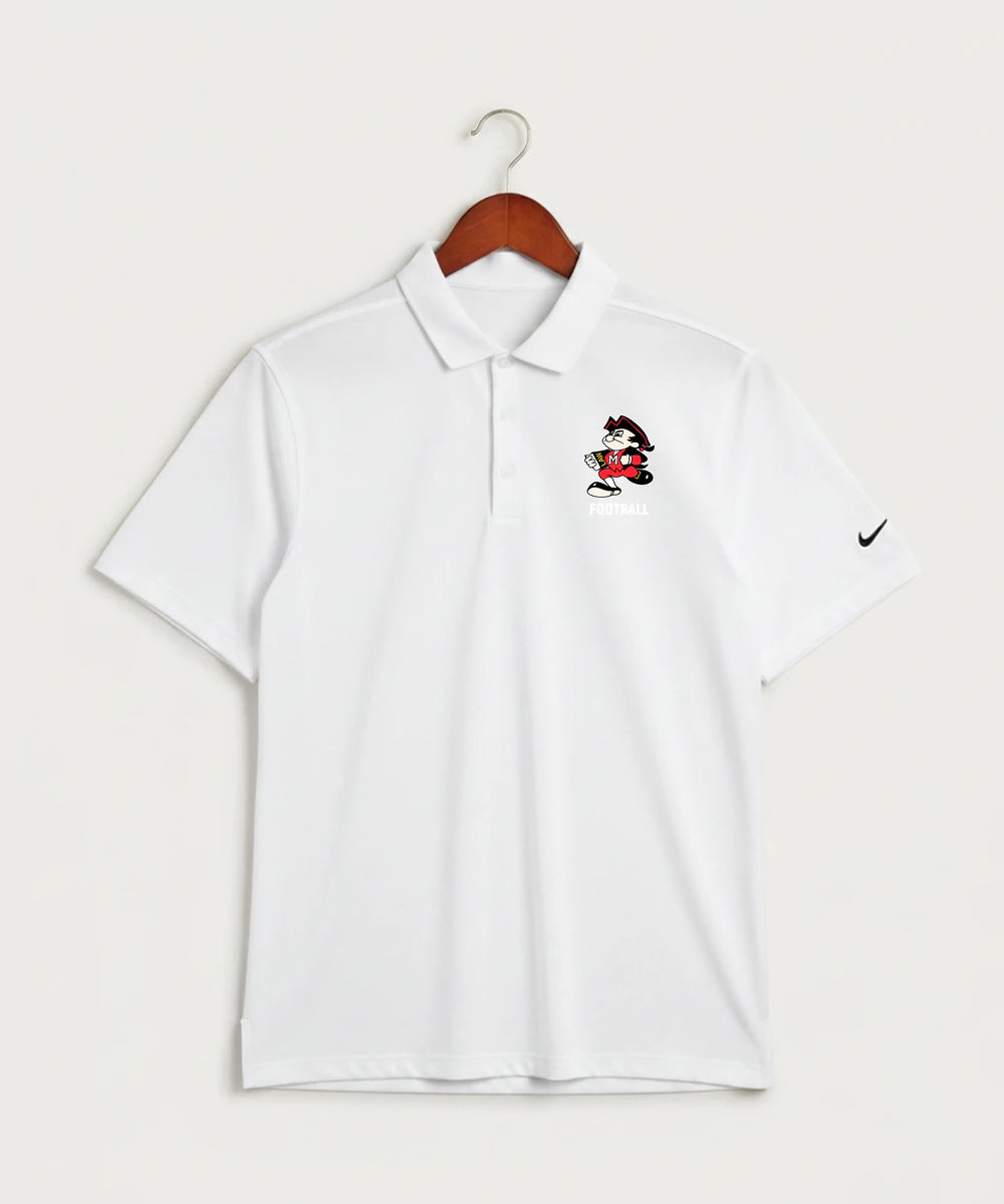 John Marshall High School Basketball (Boys) - White Polo - Left Chest