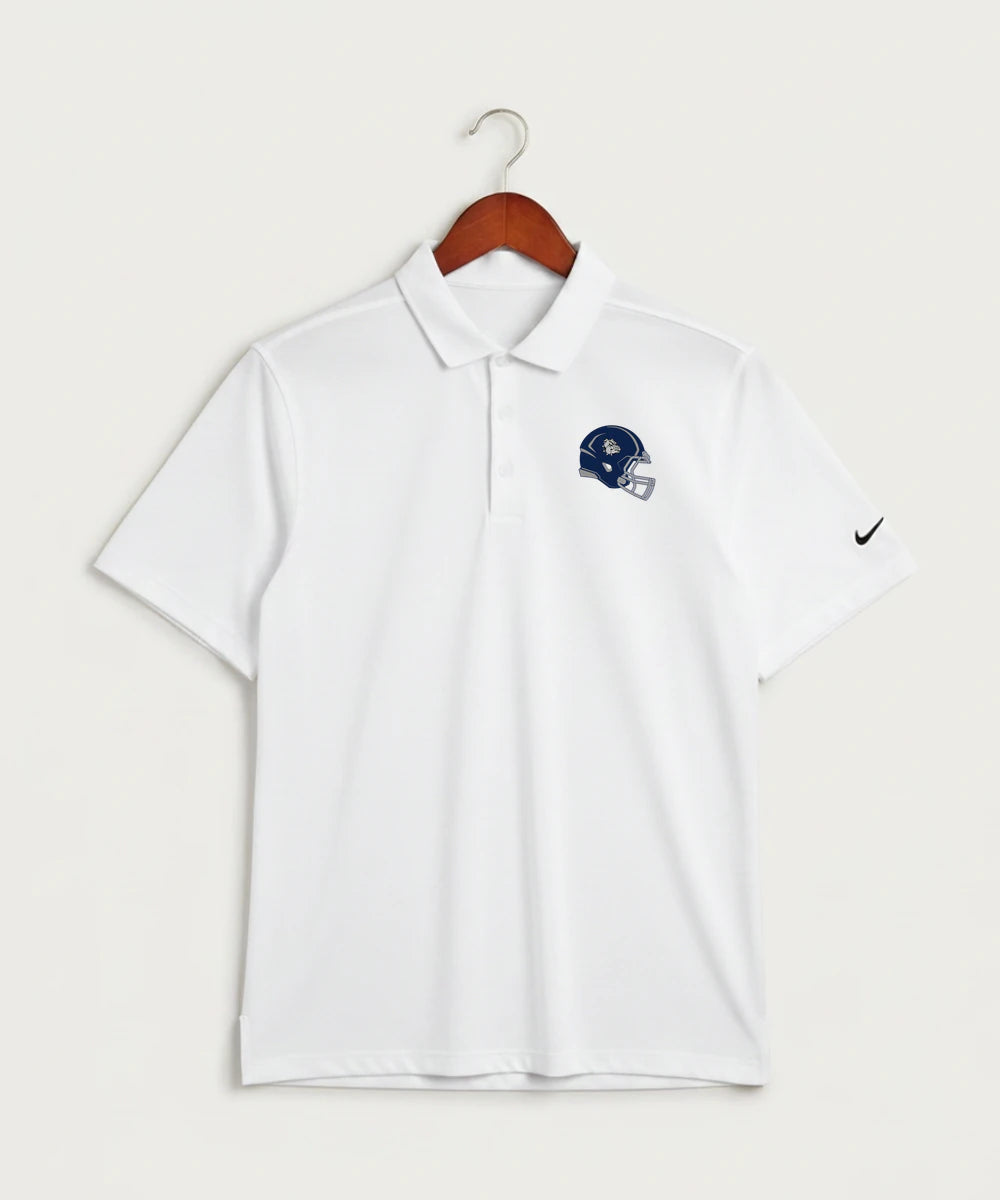 Sargent County High School Football (Boys) - White Polo - Left Chest