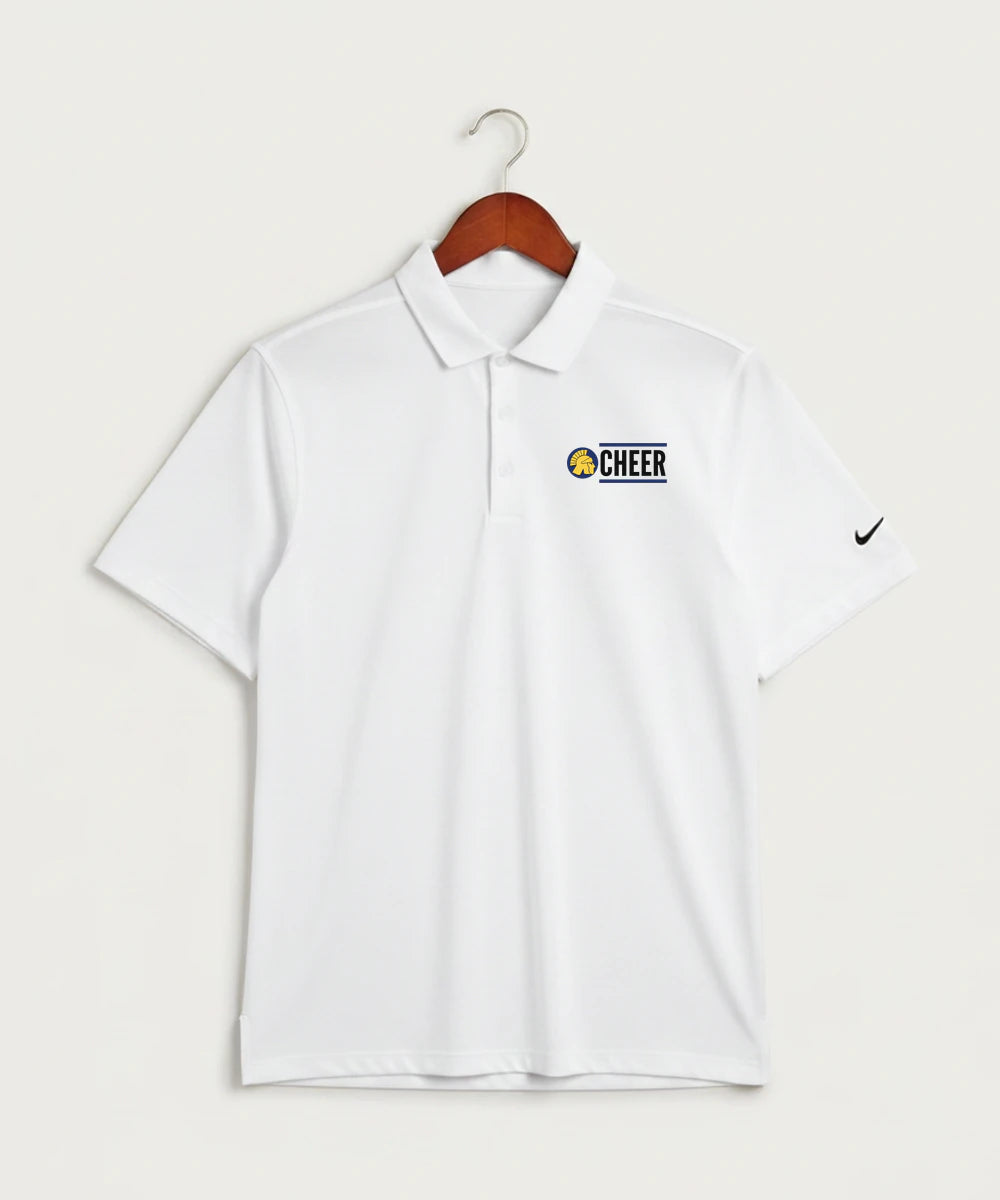 Wausau West High School Cheer - White Polo - Left Chest