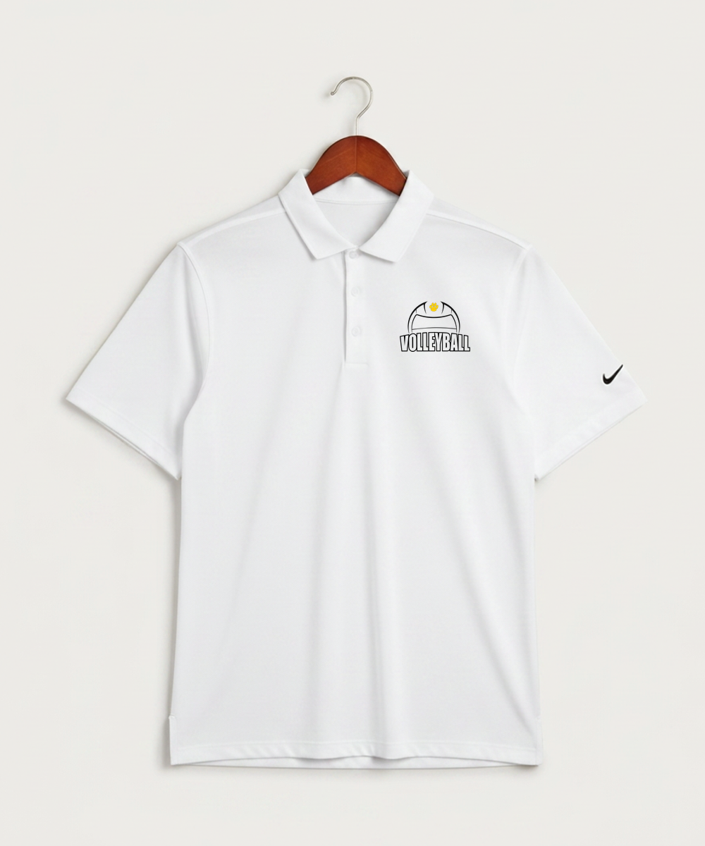 Plainview Elgin Millville H S Volleyball (Girls) - White Polo - Left Chest
