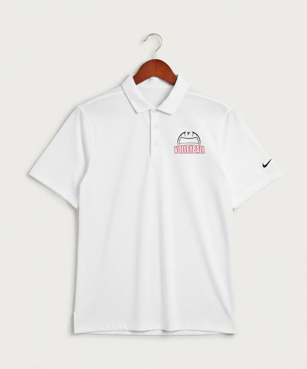 Cannon Falls High School Volleyball (Girls) - White Polo - Left Chest