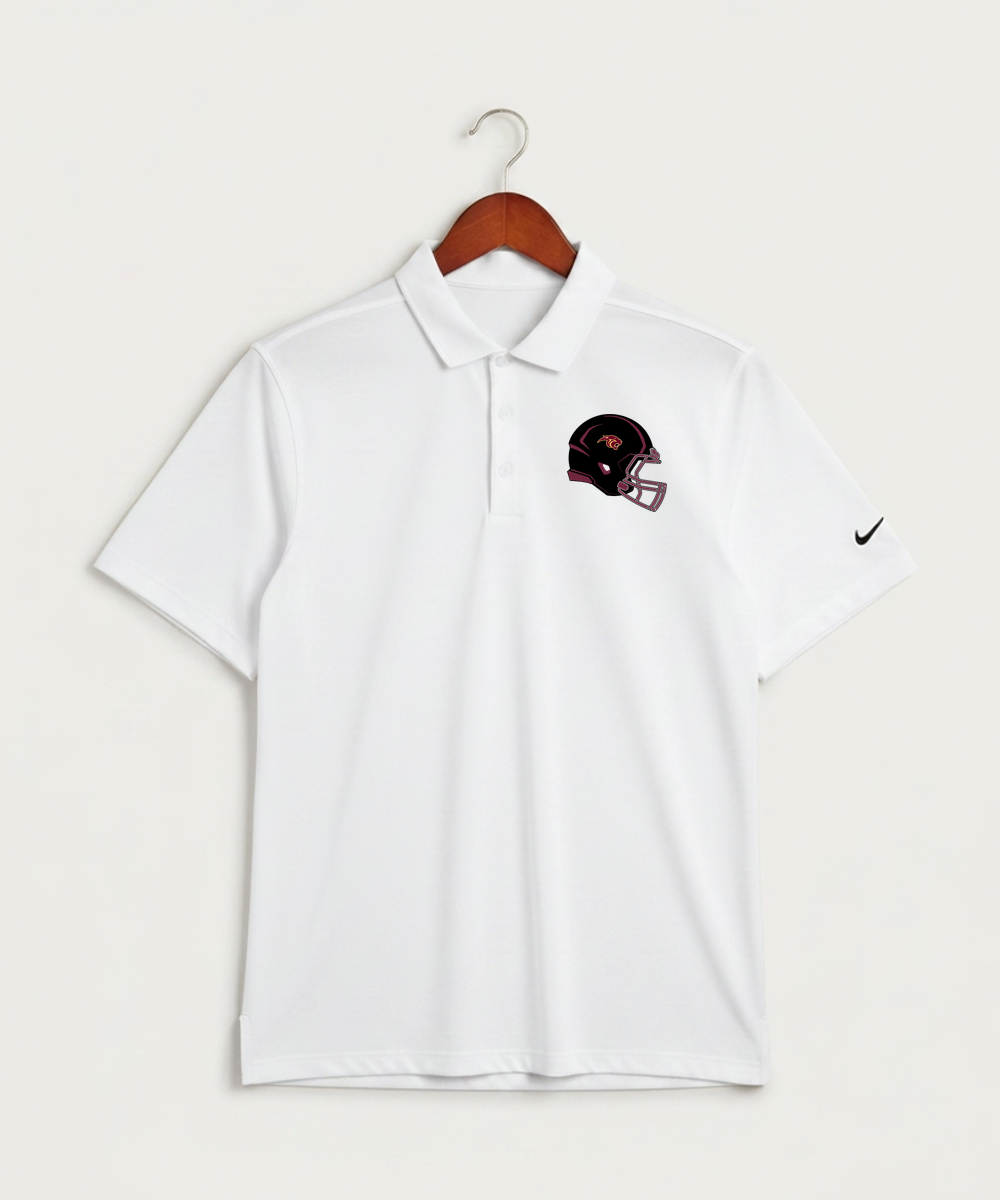 Pine Island High School Football (Boys) - White Polo - Left Chest