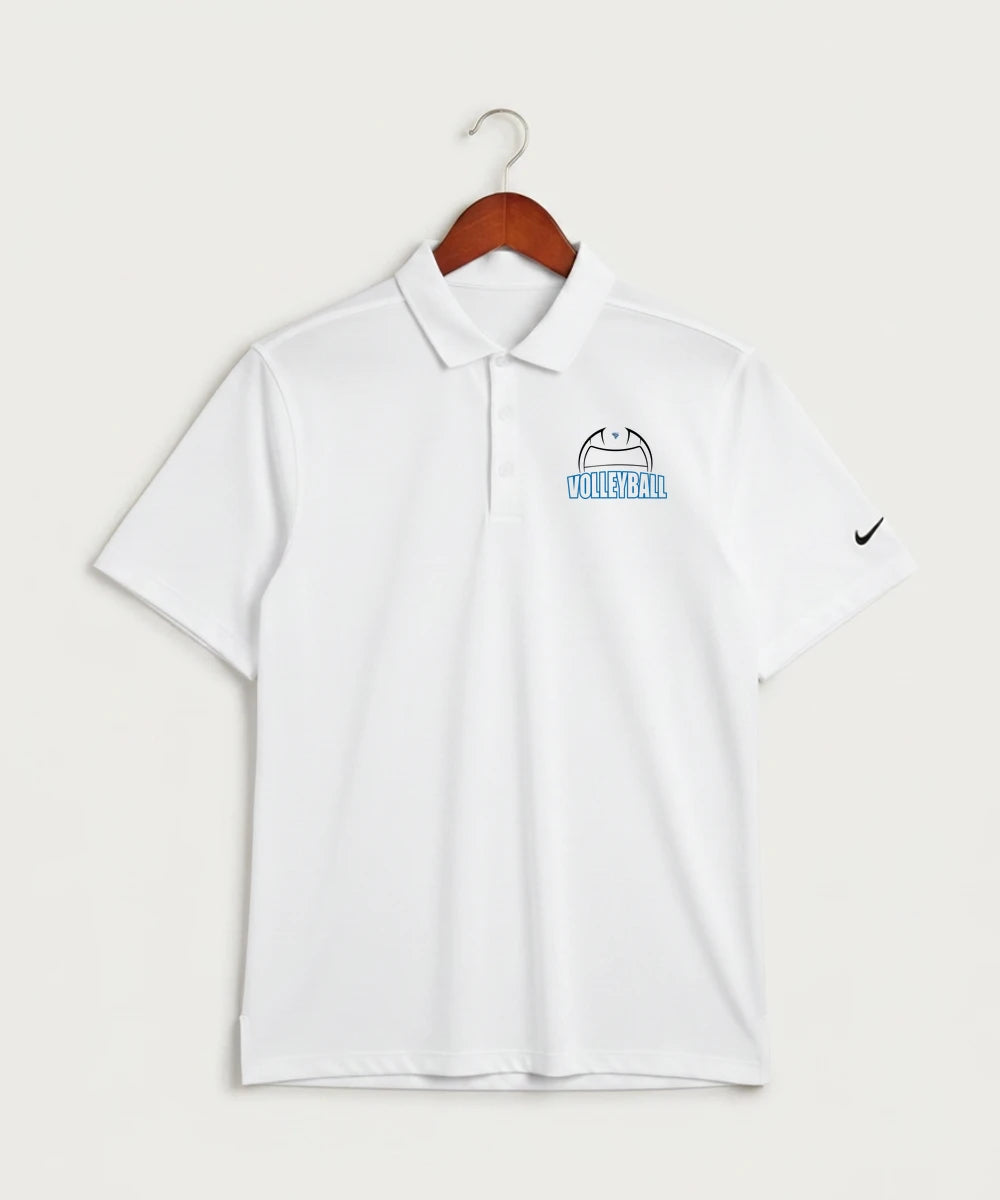 Eastview High School Volleyball (Girls) - White Polo - Left Chest