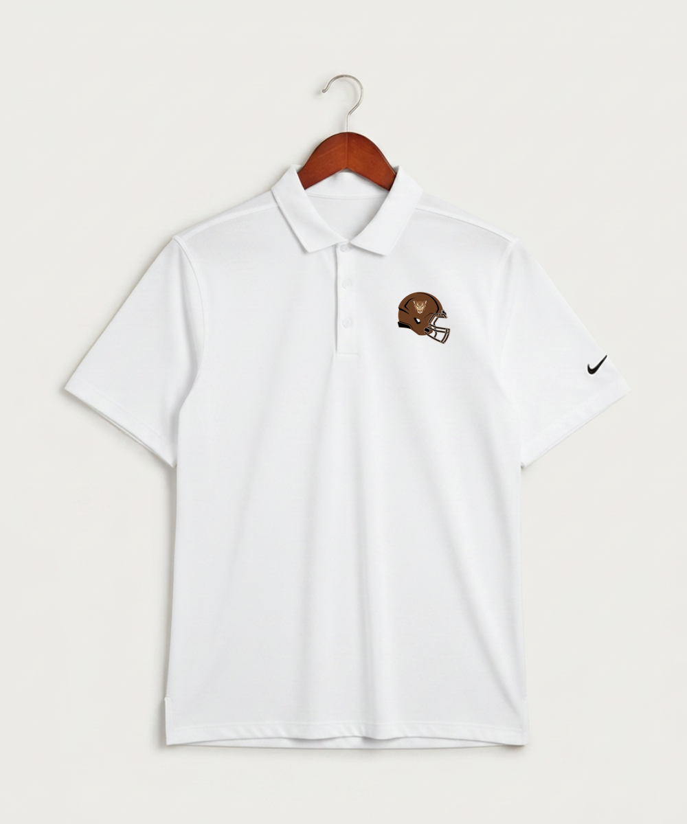 Ada Borup High School Football (Boys) - White Polo - Left Chest