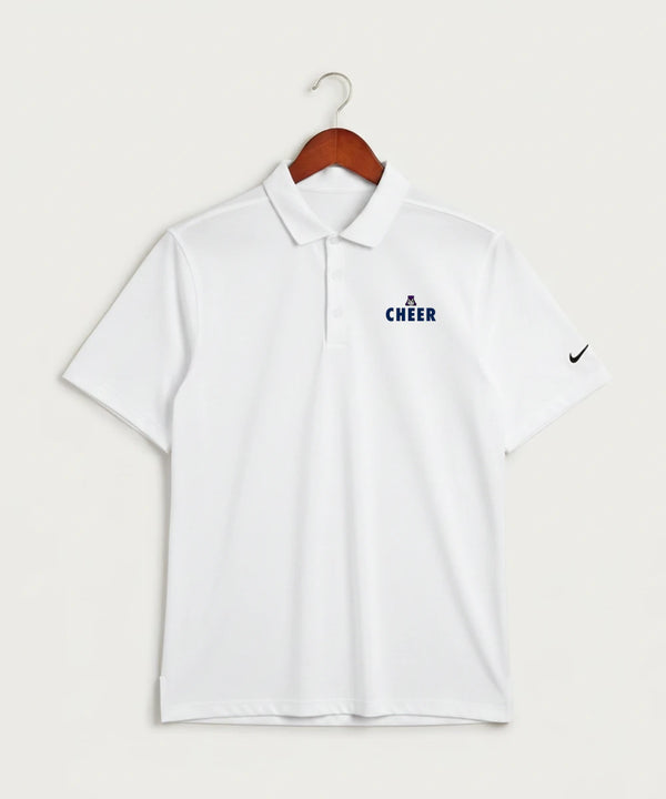 Albany High School Cheerleading - White Polo - Left Chest