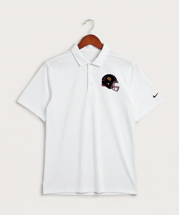 Benson High School Football (Boys) - White Polo - Left Chest
