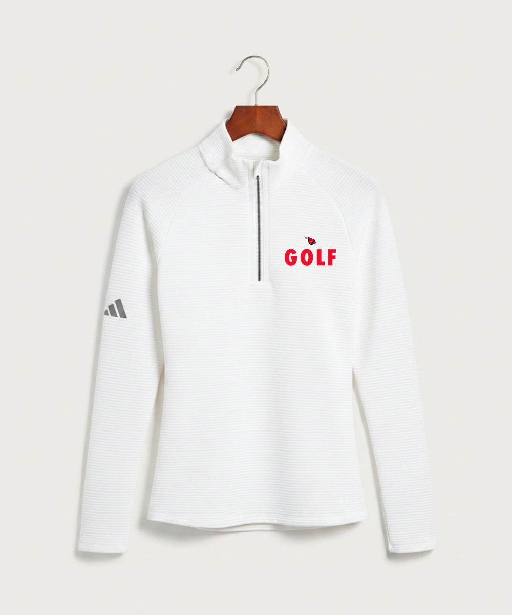 Forreston Golf - White Quarter Zip - Left Chest