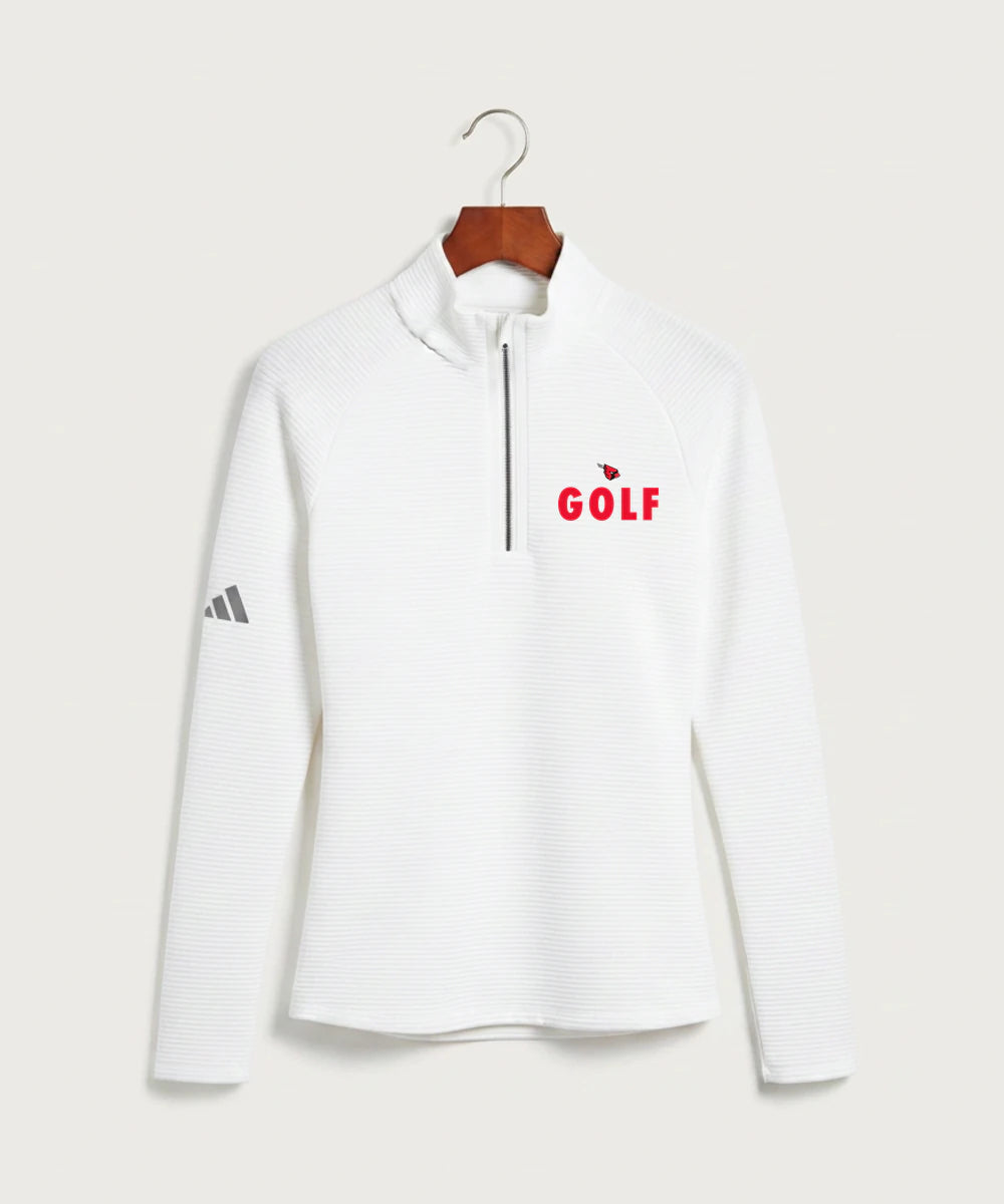 Forreston Golf - White Quarter Zip - Left Chest